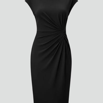 Women’s Ruched Waist Midi Dress