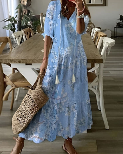 Women’s Santorini Tassel Maxi Dress