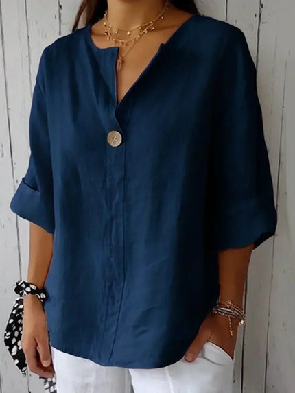 Women’s Single Button Blouse