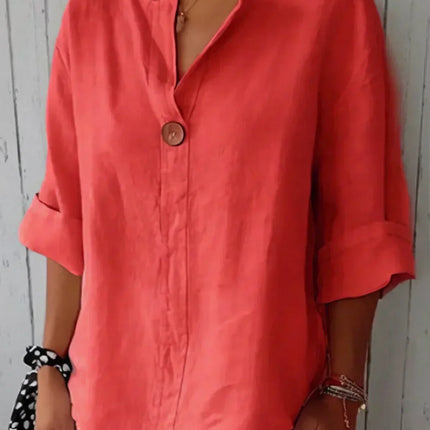 Women’s Single Button Blouse