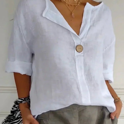 Women’s Single Button Blouse