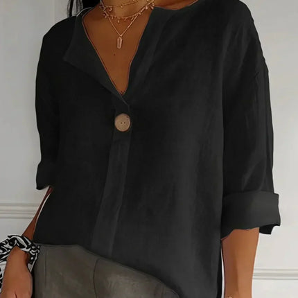 Women’s Single Button Blouse