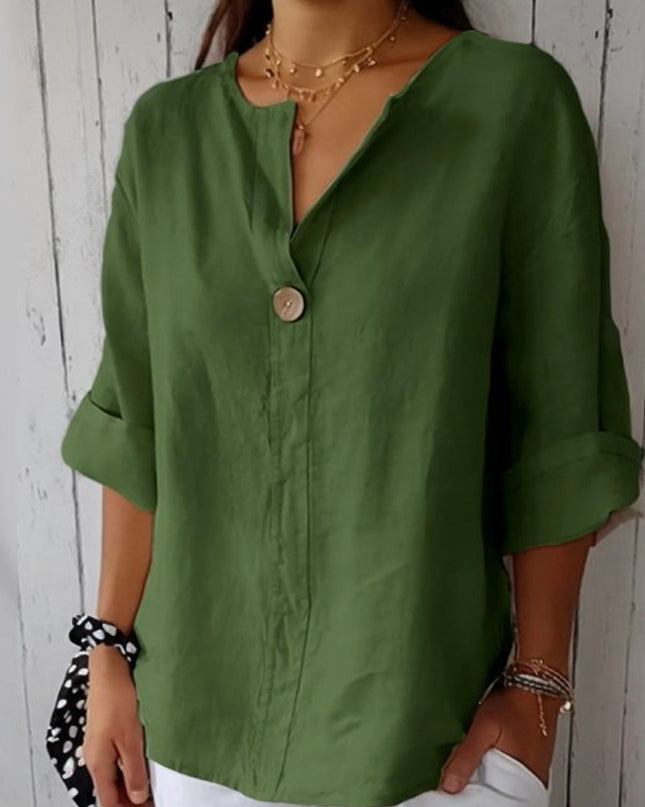 Women’s Single Button Blouse