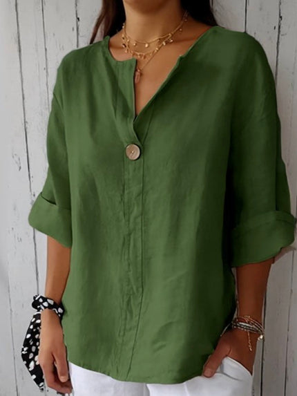 Women’s Single Button Blouse