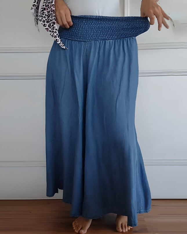 Women’s Smocked Waist Maxi Skirt
