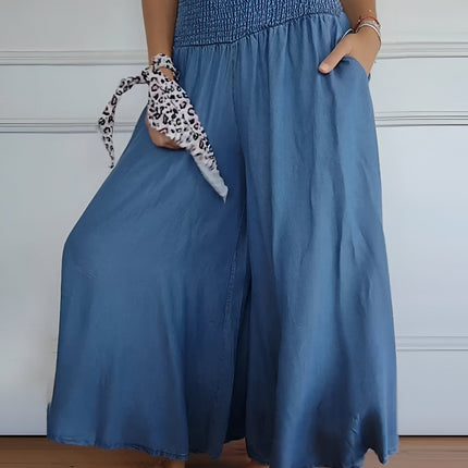 Women’s Smocked Waist Maxi Skirt