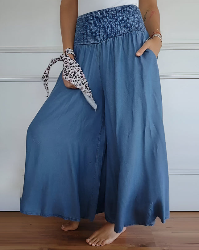 Women’s Smocked Waist Maxi Skirt
