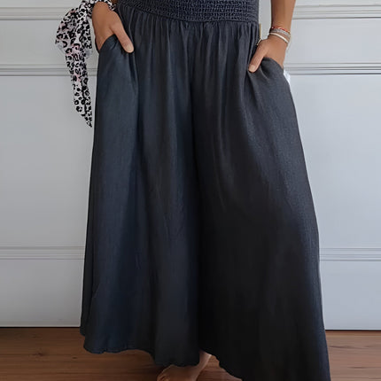 Women’s Smocked Waist Maxi Skirt