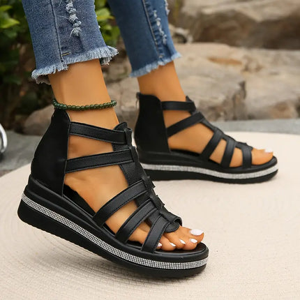 Women’s Strappy Platform Gladiator Sandals