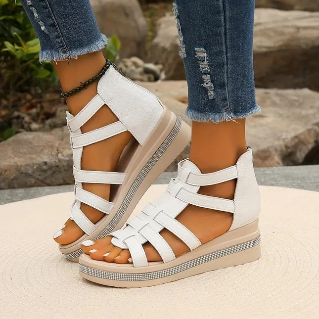 Women’s Strappy Platform Gladiator Sandals