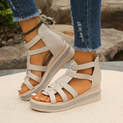 Women’s Strappy Platform Gladiator Sandals