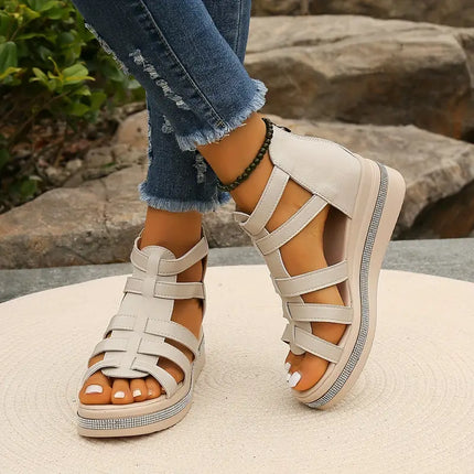 Women’s Strappy Platform Gladiator Sandals
