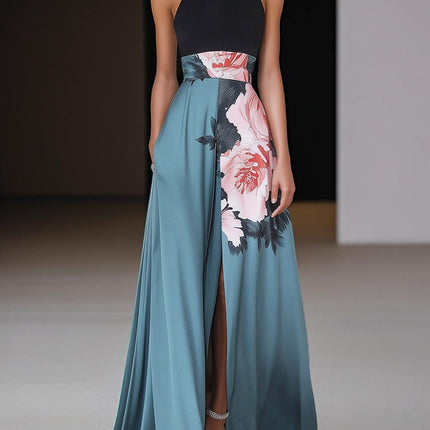Women’s Summer Prism Flow Maxi Wedding Guest Dress