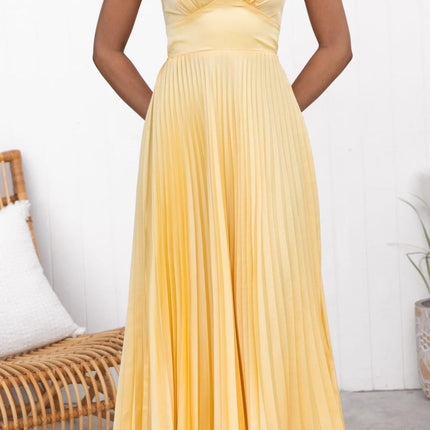 Women’s Sunray Pleated Midi Dress