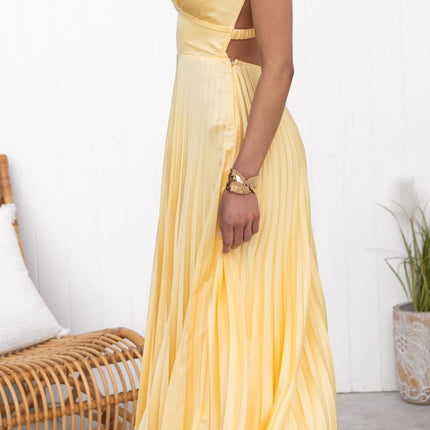 Women’s Sunray Pleated Midi Dress