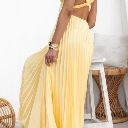 Women’s Sunray Pleated Midi Dress