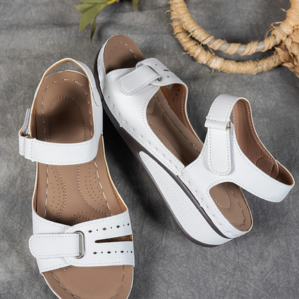 Women's Adjustable Strap Comfort Wedge Sandals