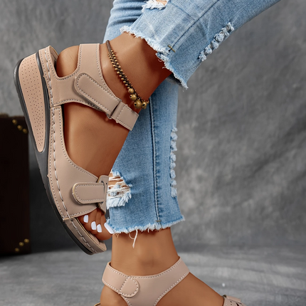 Women's Adjustable Strap Comfort Wedge Sandals