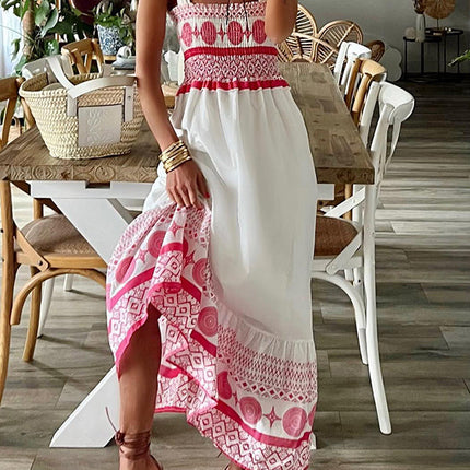 Women's Bohemian Chic Maxi Dress