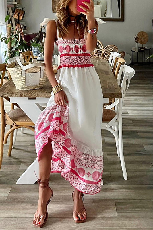 Women's Bohemian Chic Maxi Dress