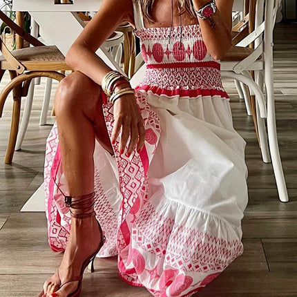 Women's Bohemian Chic Maxi Dress