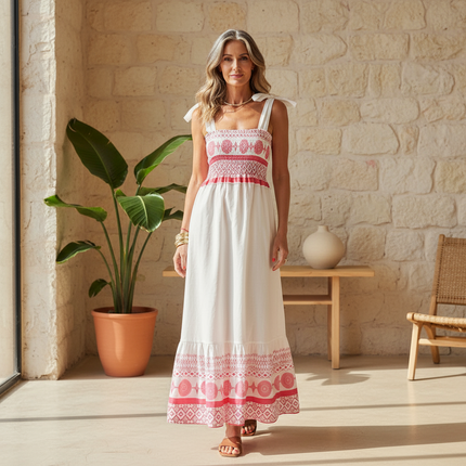 Women's Bohemian Chic Maxi Dress
