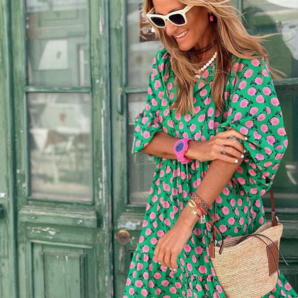 Women's Bohemian Maxi Dress