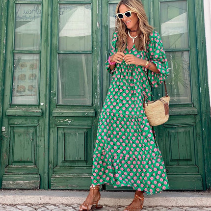 Women's Bohemian Maxi Dress