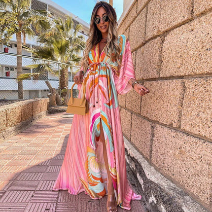 Women's Boho Chic Maxi Dress