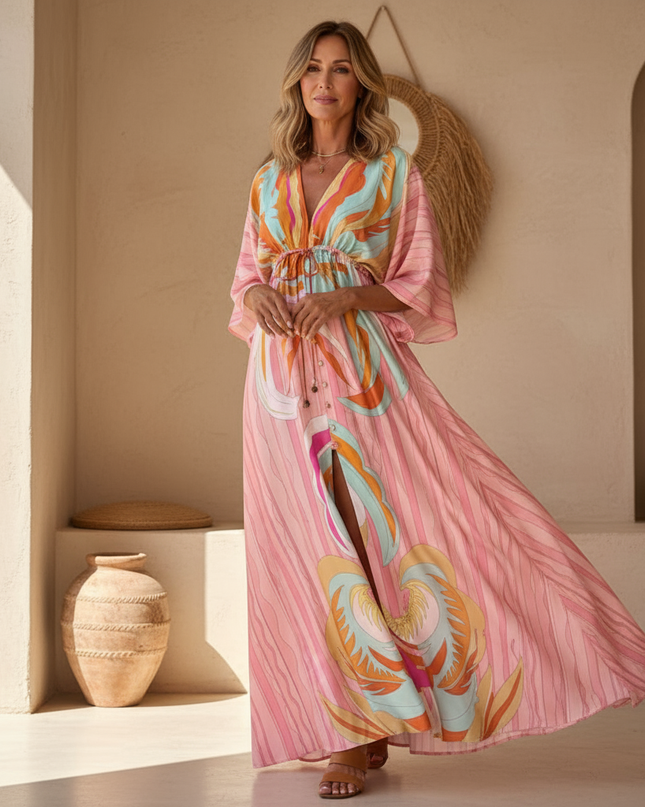 Women's Boho Chic Maxi Dress