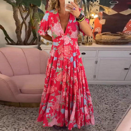 Women's Boho Summer Maxi Dress