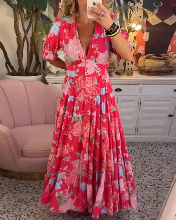 Women's Boho Summer Maxi Dress