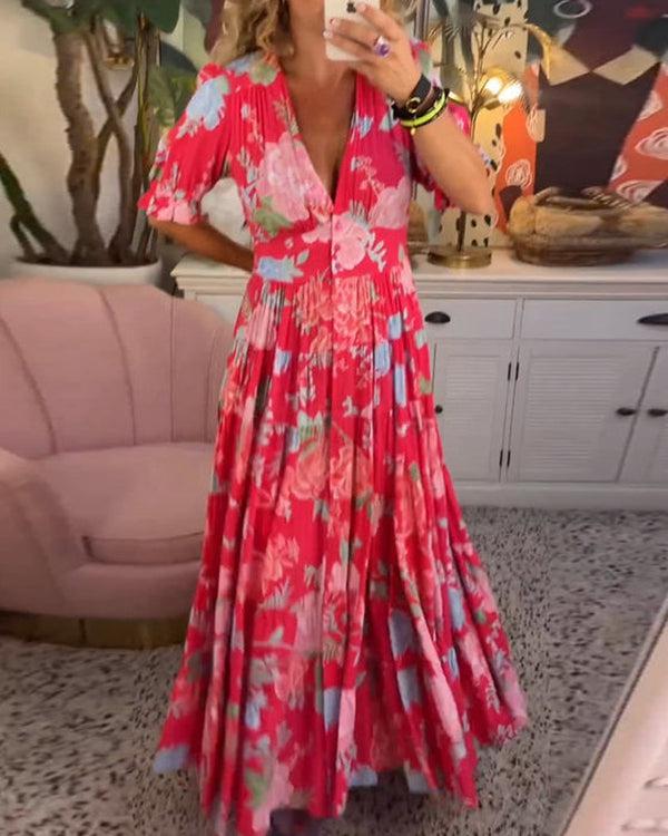 Women's Boho Summer Maxi Dress