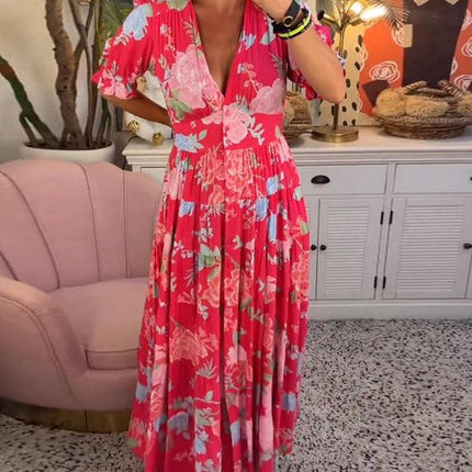 Women's Boho Summer Maxi Dress