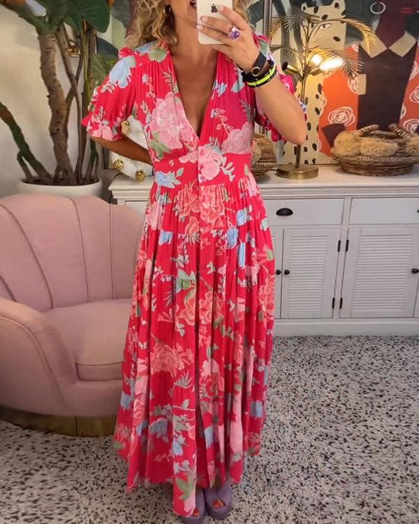 Women's Boho Summer Maxi Dress