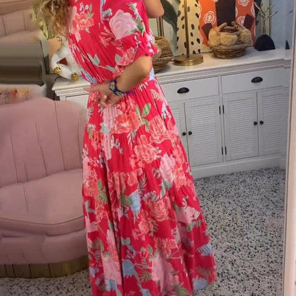 Women's Boho Summer Maxi Dress