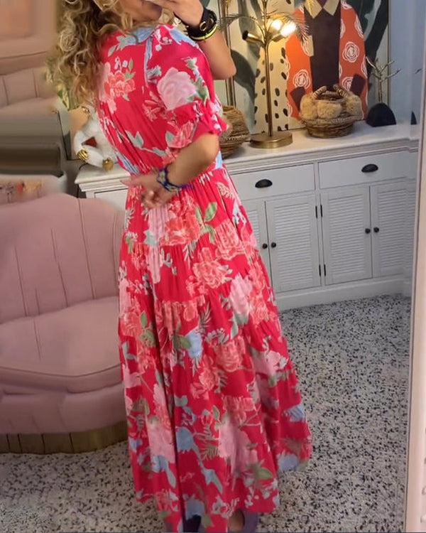Women's Boho Summer Maxi Dress