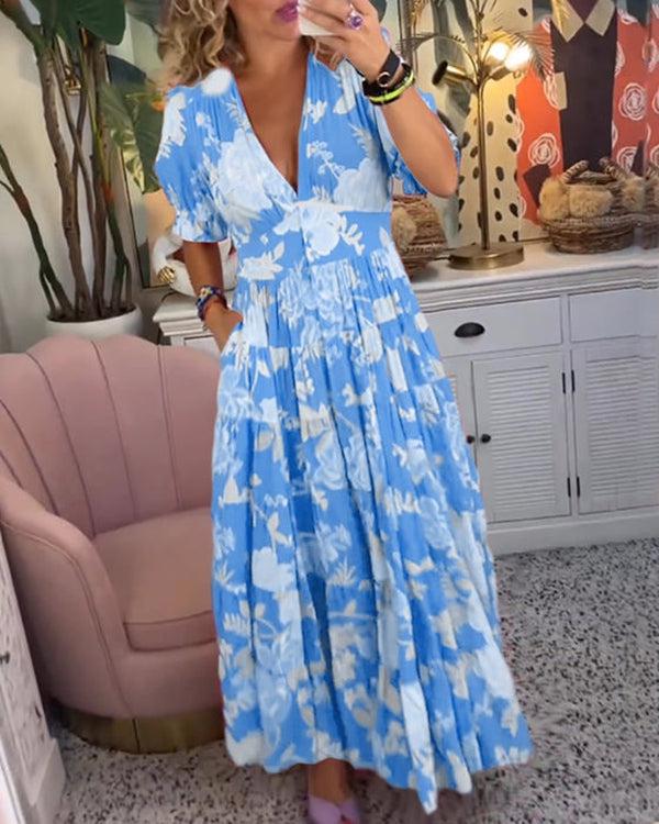 Women's Boho Summer Maxi Dress