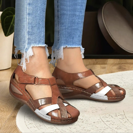 Women's Closed Toe Orthopedic Walking Sandals