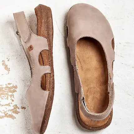 Women's Closed Toe Slingback Comfort Sandals