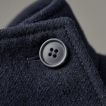 Janine | Women's Coat Short Asymmetric-Collar Tailored Style