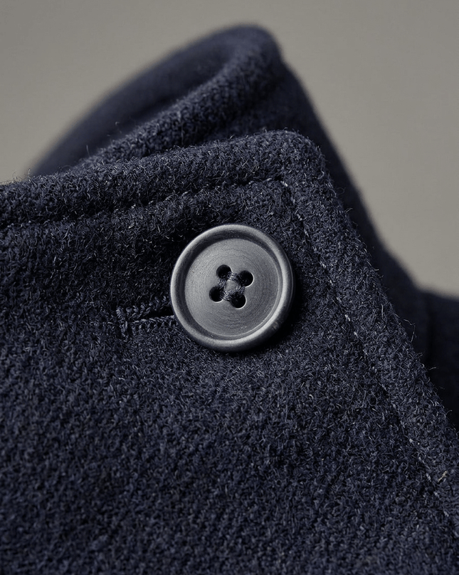 Janine | Women's Coat Short Asymmetric-Collar Tailored Style