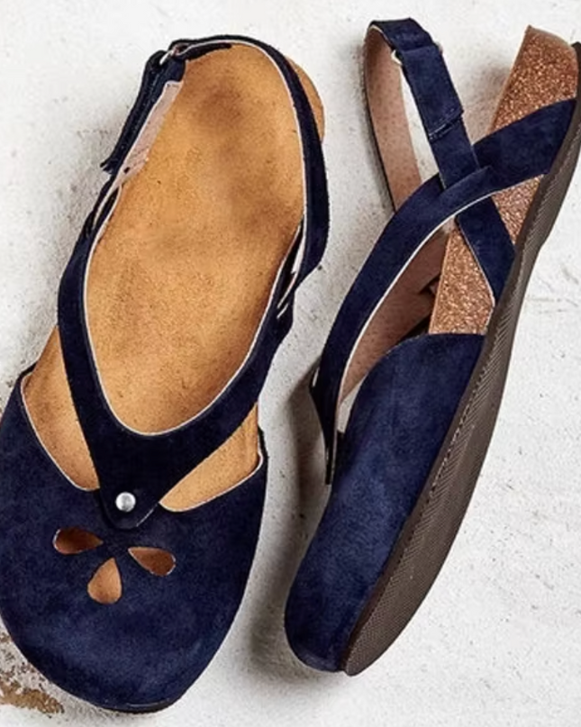 Women's Flat Summer Slingback Sandals