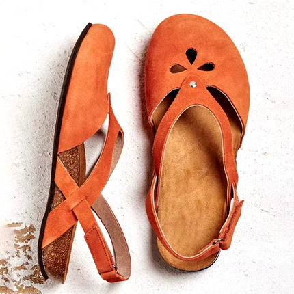 Women's Flat Summer Slingback Sandals