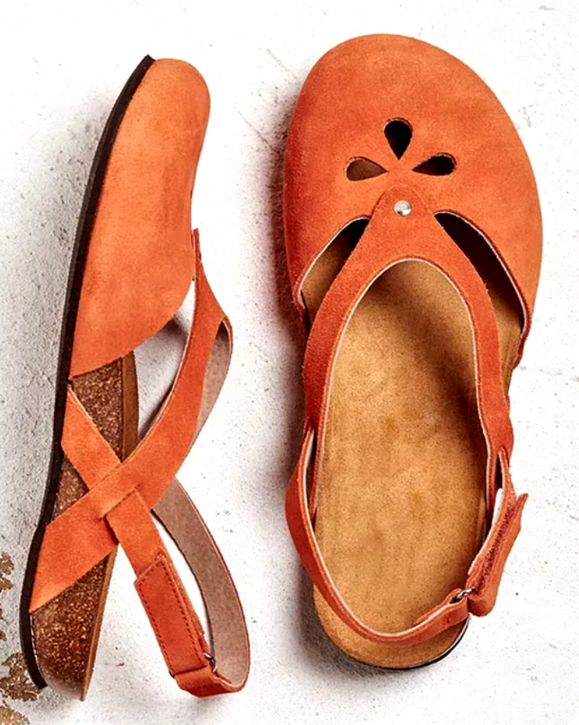 Women's Flat Summer Slingback Sandals