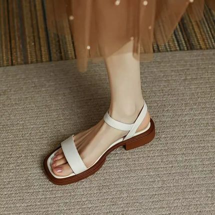 Women's Minimalist Slingback Flat Summer Sandals