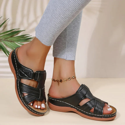 Women's Orthopedic Comfort Sandals Adjustable Strap Design