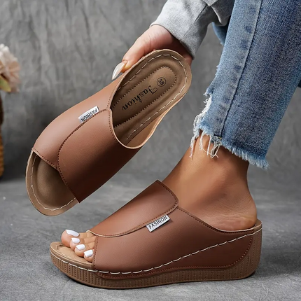 Women's Orthopedic Comfort Slide Open Toe Sandals