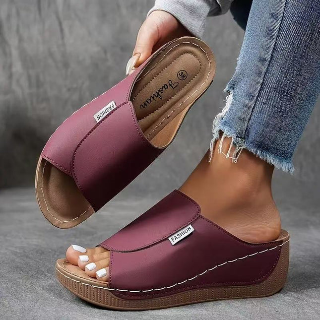 Women's Orthopedic Comfort Slide Open Toe Sandals
