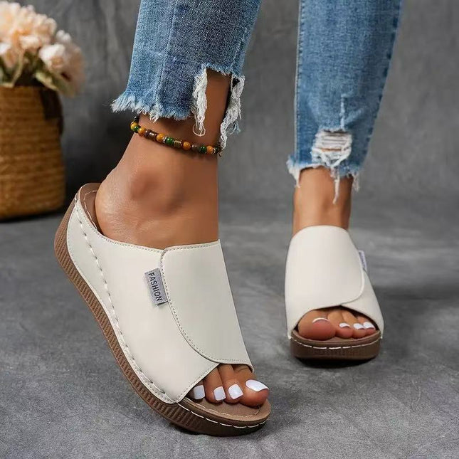 Women's Orthopedic Comfort Slide Open Toe Sandals